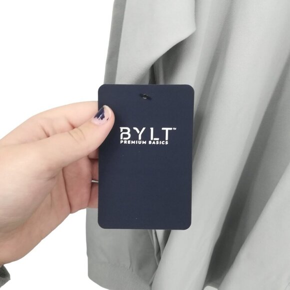 BYLT Elite Fairway Pullover Performance Golf  1/4 Zip Jacket Size XXL Gray New - Picture 11 of 14